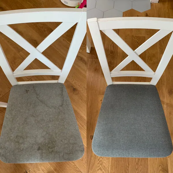 Efekty prania tapicerki – realizacja CLEANWWA 7